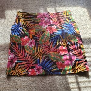 Rafaella Vibrant Floral Mini Skirt